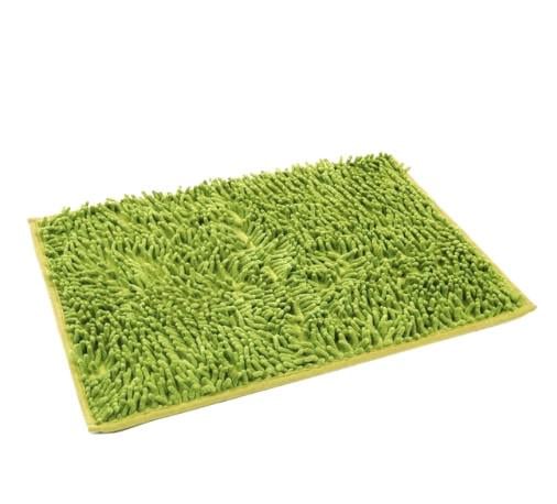 Коврик в ванную антискользящий микрофибра 115x75 см Оливковый (6191435)
