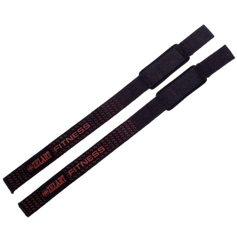 Лямки для становой тяги Zelart VL-3379 2 шт. Черный (DR003763)