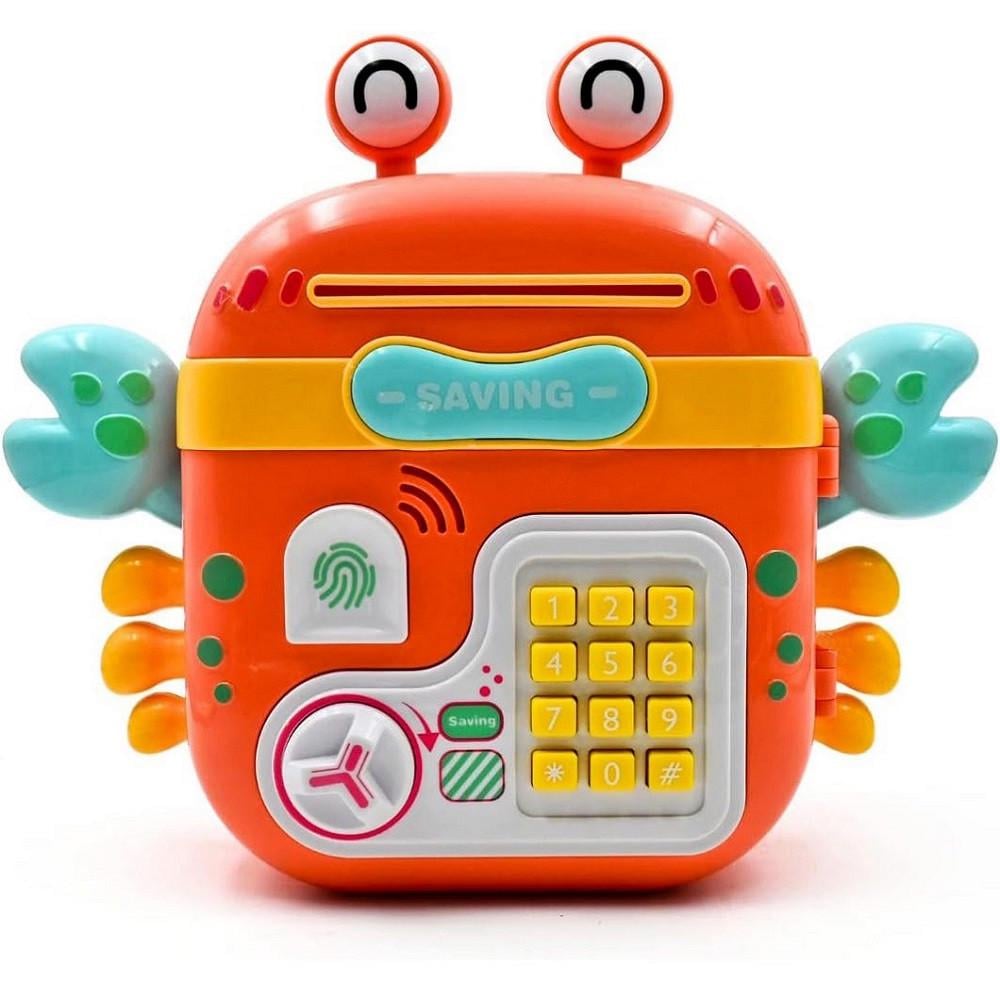 Копилка игрушечная детская с код-паролем и имитацией отпечатка пальца (2132707269)