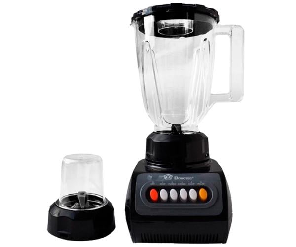 Блендер стационарный Domotec MS-9099 с чашей 1,5 л и кофемолкой 250 Вт Черный (MS 9099_418)