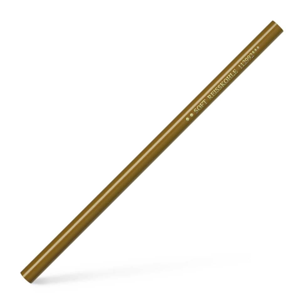 Карандаш угольный Faber-Castell PITT S мягкий на масляной основе (112992) Карандаш угольный Faber-Castell PITT S мягкий на масляной основе (112992)