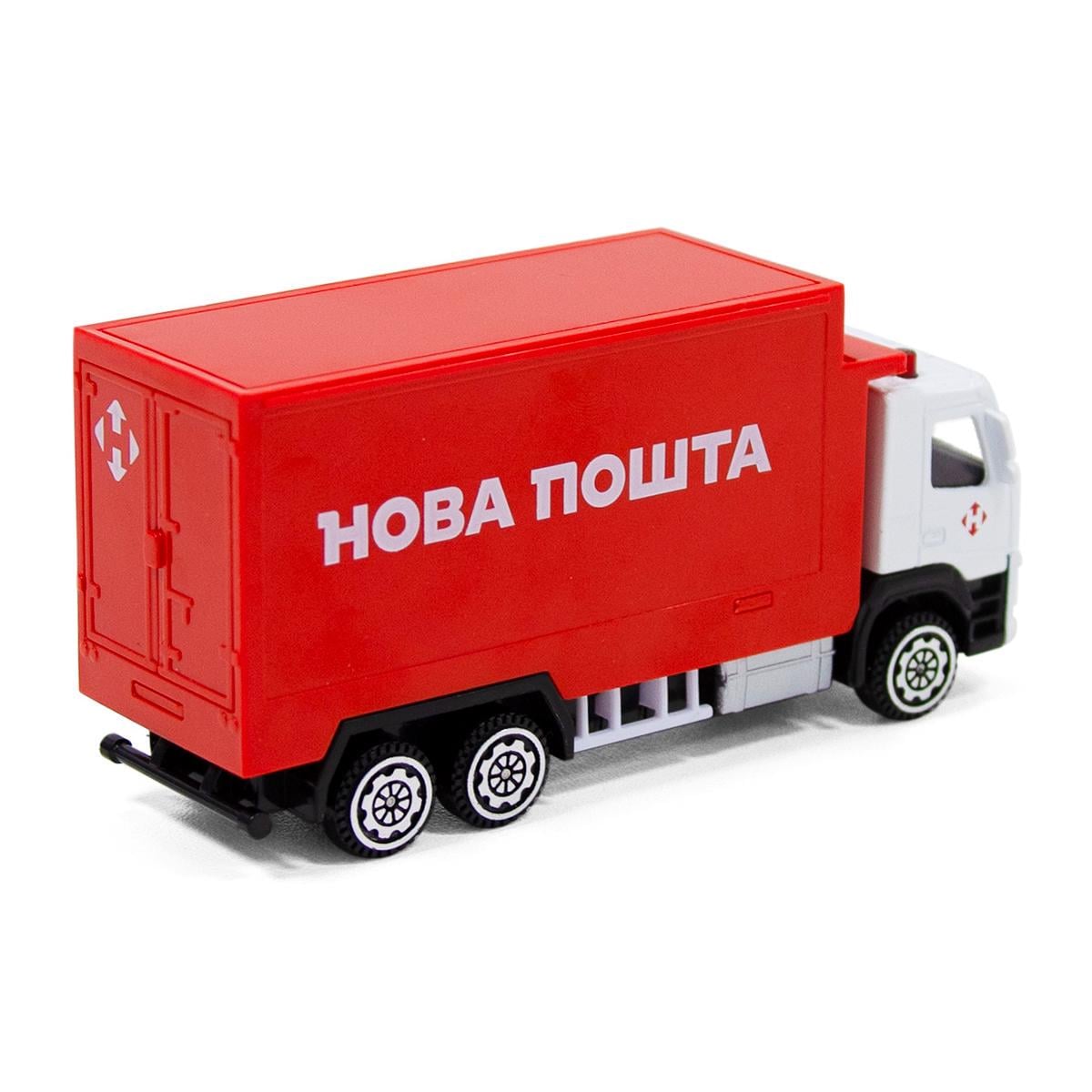 Автомодель іграшкова дитяча VOLVO НОВА ПОШТА - фото 7