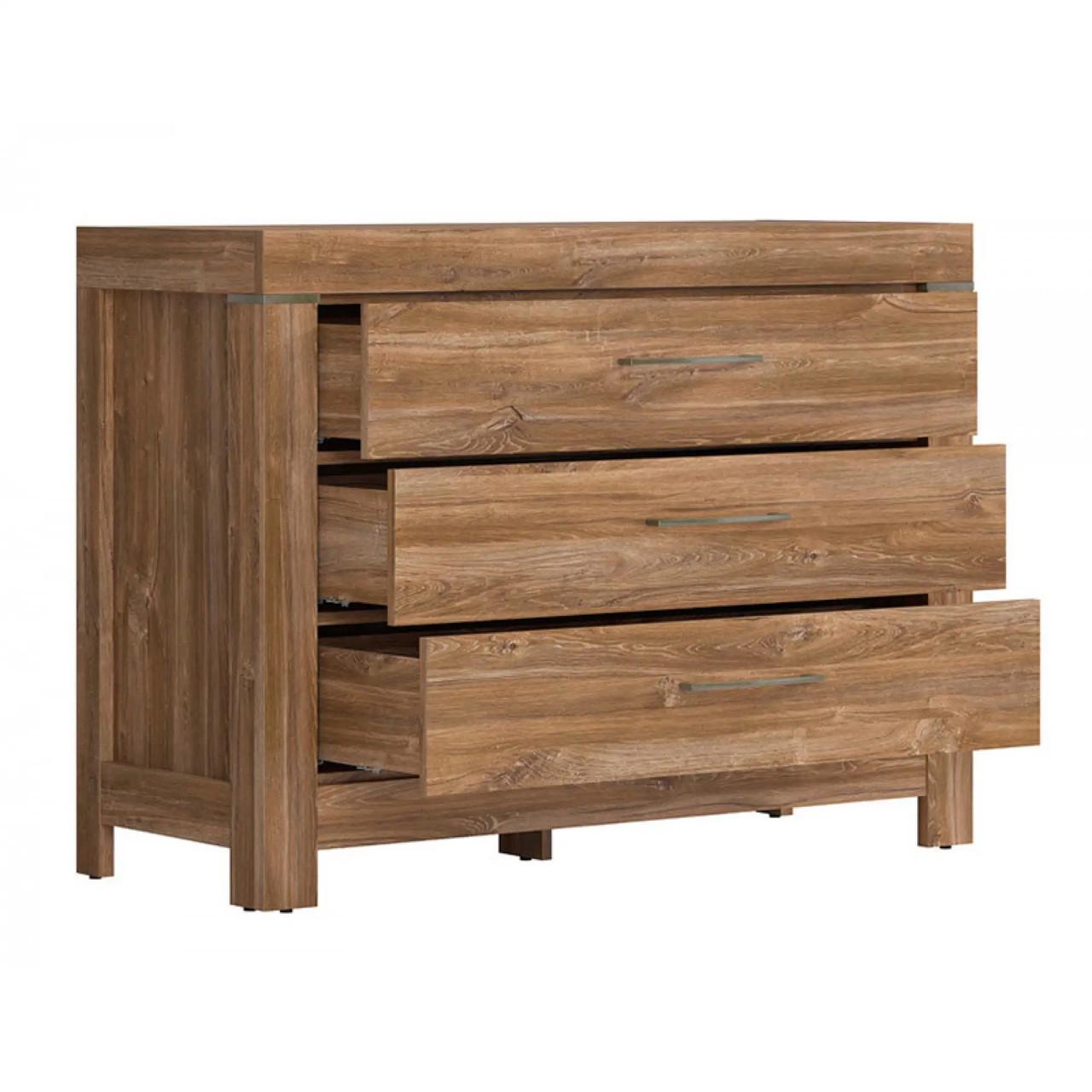 Комод в спальню Герман KOM3S/9/12 телескопічні Дуб стерлінг (GRB-1489) - фото 4 Комод в спальню Герман KOM3S/9/12 телескопічні Дуб стерлінг (GRB-1489) - фото 4