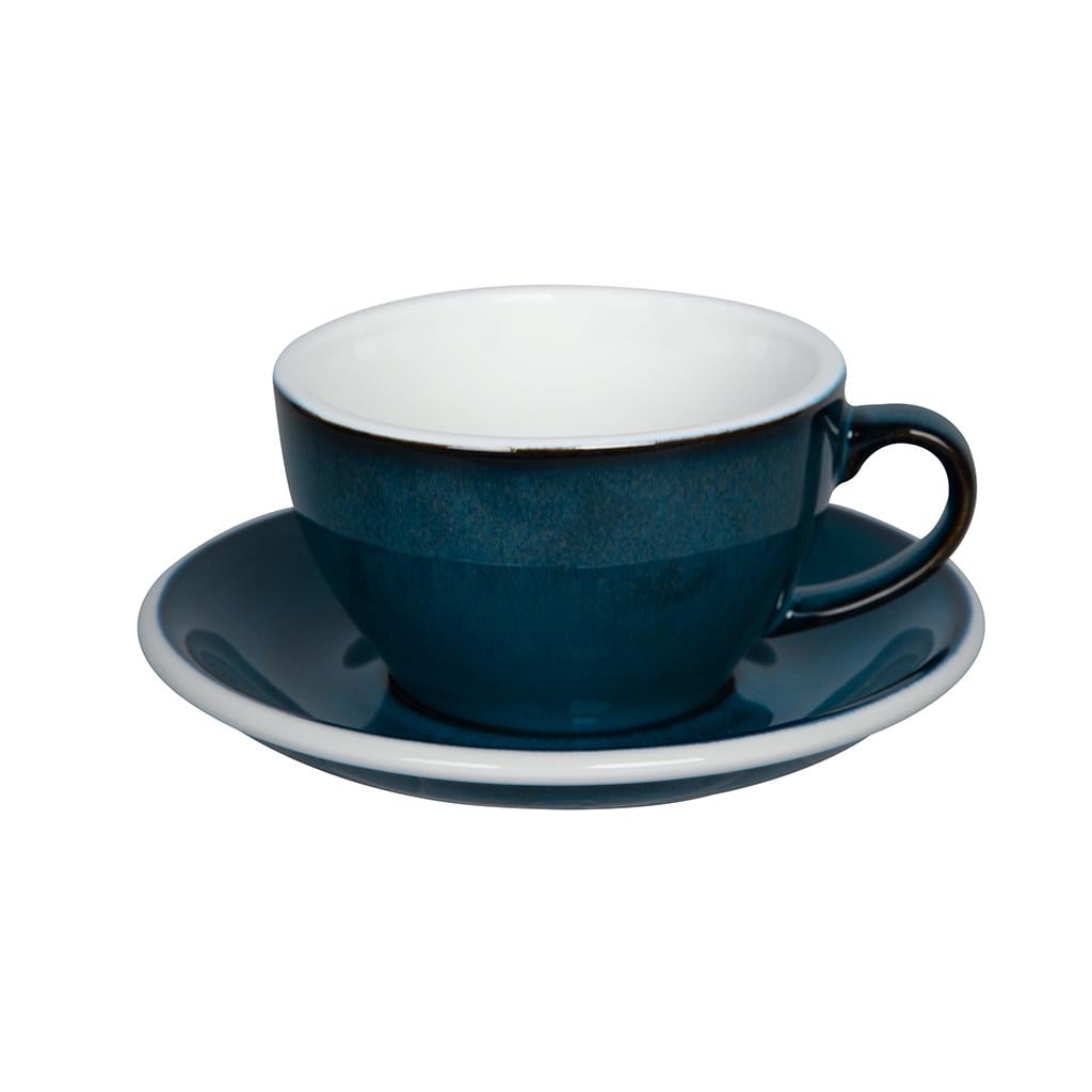 Набор Loveramics EGG Cappuccino Cup and Saucer чашка и блюдце 250 мл Potters Colours Ночное небо (C088-113BNS/C088-141BNS)