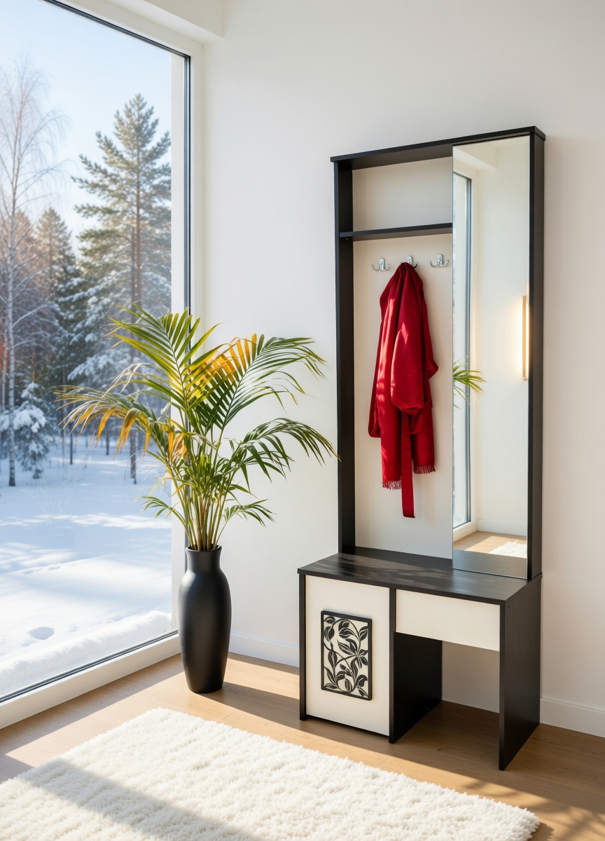 Прихожая Мастер Форм Корица 800х380х2110 мм Венге магия/Бежевый (4666) Прихожая Мастер Форм Корица 800х380х2110 мм Венге магия/Бежевый (4666)