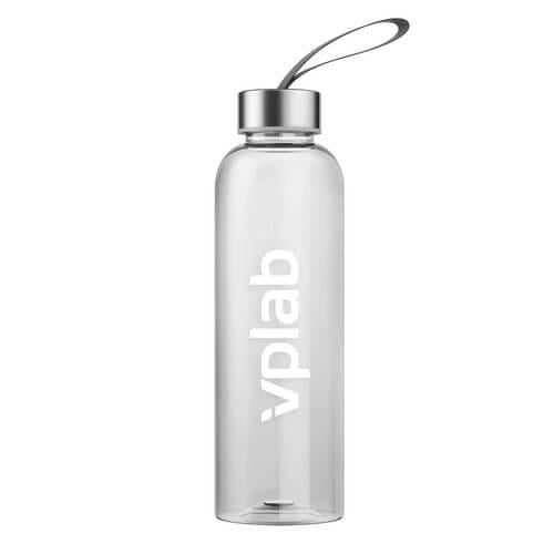 Бутылка спортивная VPLab Plastic bottle 580 мл White logo (VP-5865)