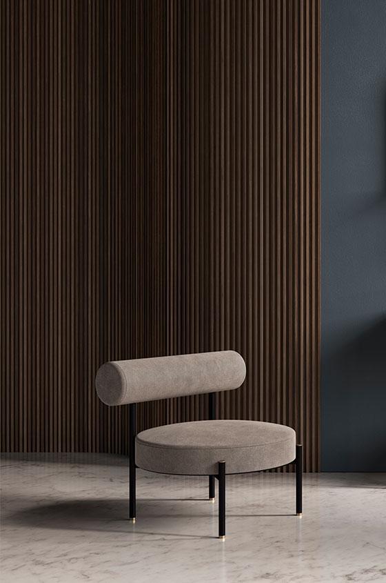 Кресло мягкое JecksonLoft Олле на металлическом каркасе велюр Серый (0215) - фото 3 Кресло мягкое JecksonLoft Олле на металлическом каркасе велюр Серый (0215) - фото 3