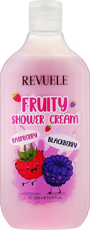 Крем для душа Revuele Fruity Shower Cream Малина и Ежевика 500 мл (2565236349)