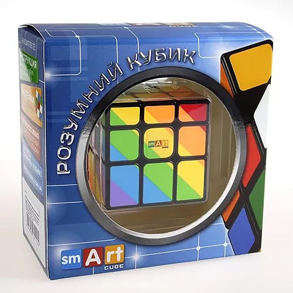 Кубик-головоломка Smart Cube Rainbow 3х3 Черный (SR-113-N-1848)