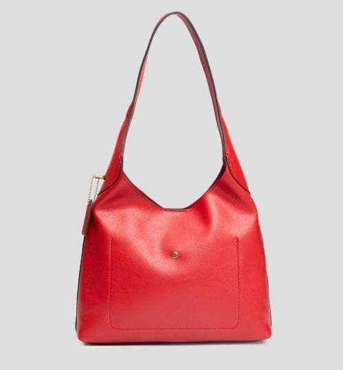 Женская сумка кожаная Coach Brooklyn Shoulder Bag 28 Ruby Red (b2908) Женская сумка кожаная Coach Brooklyn Shoulder Bag 28 Ruby Red (b2908)