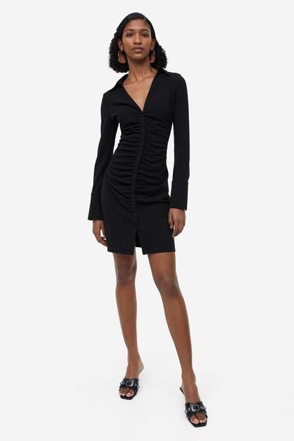 Платье H&M 1188554П XS Черный (1111109407191)