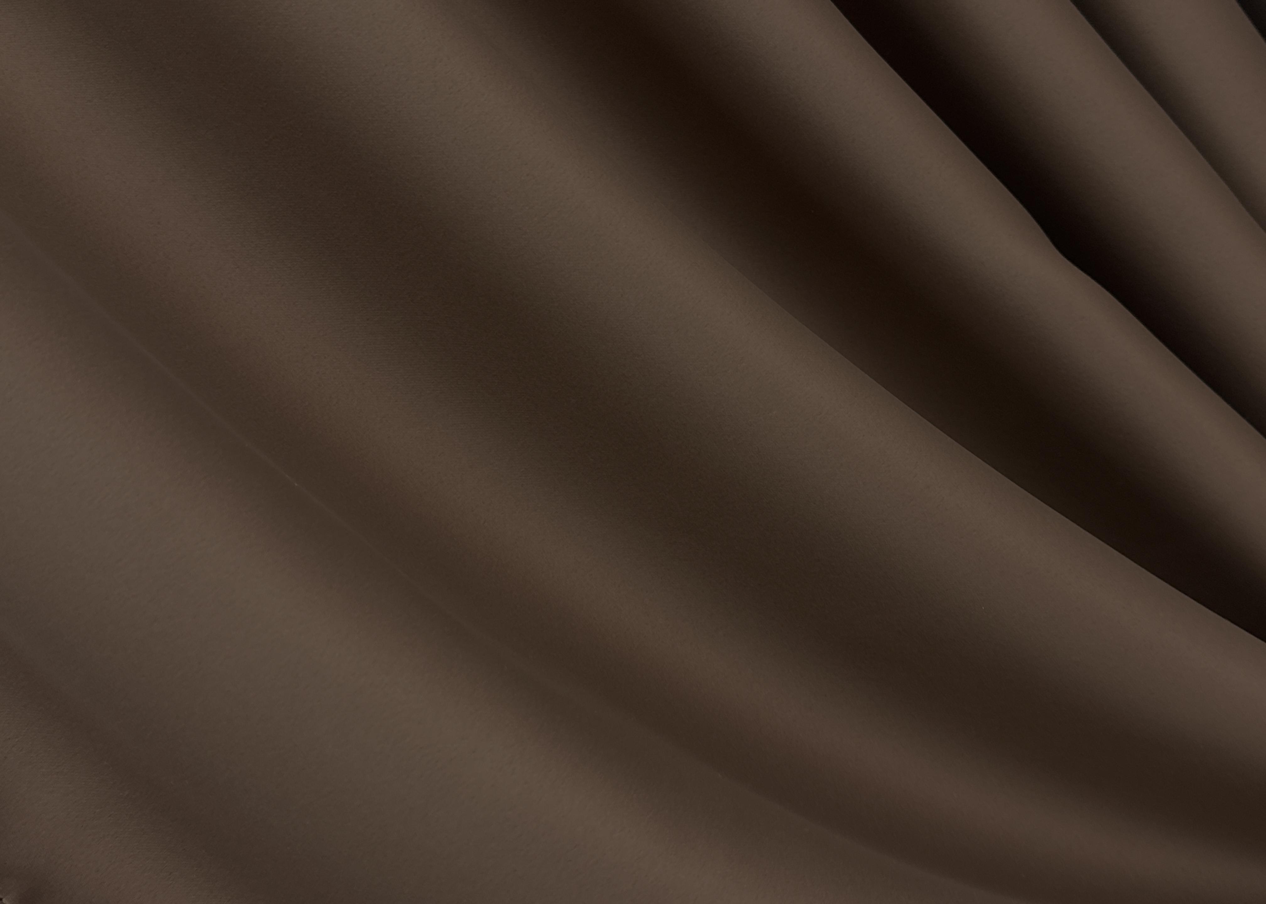 Комплект готовых штор VR-Textil Блэкаут Bagema Rvs №1238ш 150х295 см 2 шт. Шоколадный (33-0622) - фото 6