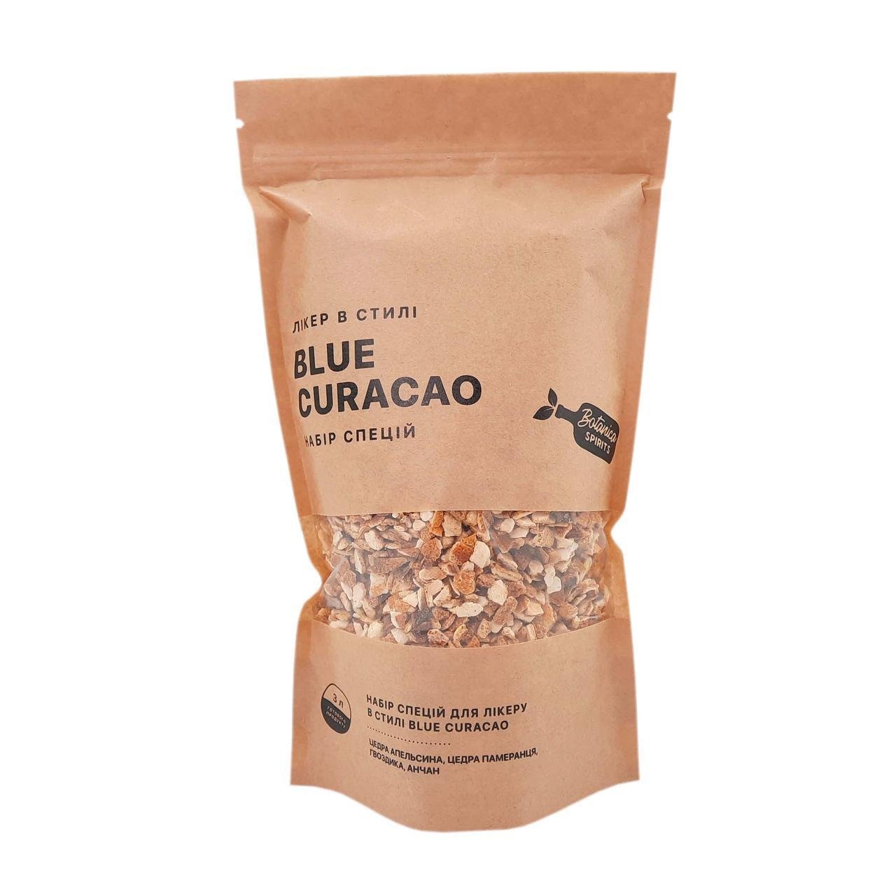 Набір спецій для Лікеру в стилі Blue Curacao 3 л Набір спецій для Лікеру в стилі Blue Curacao 3 л