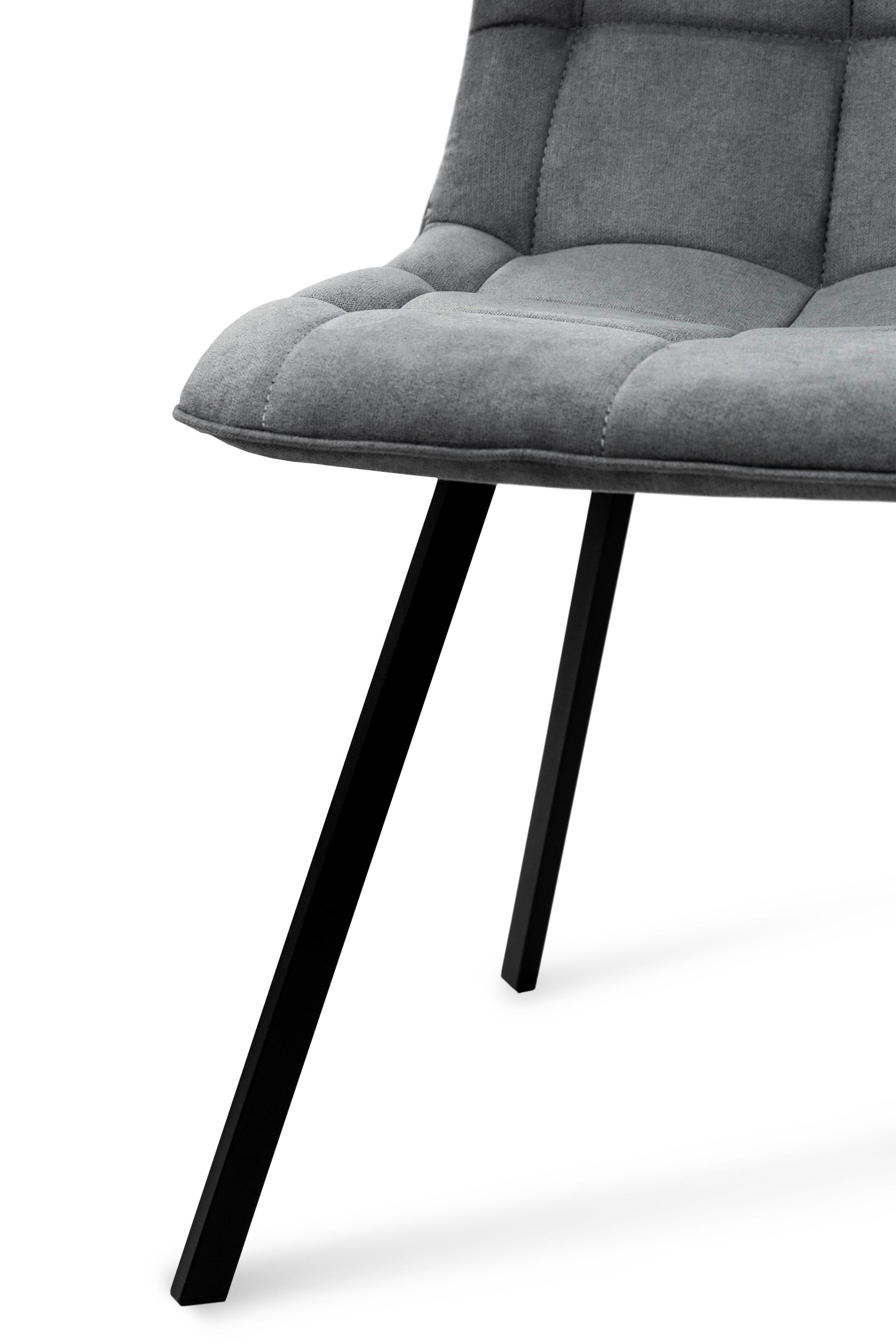 Стілець для кухні та вітальні Фіджи Софт 470х840х580 мм Чорний/Темно-сірий (GAА0056047) - фото 7 Стілець для кухні та вітальні Фіджи Софт 470х840х580 мм Чорний/Темно-сірий (GAА0056047) - фото 7