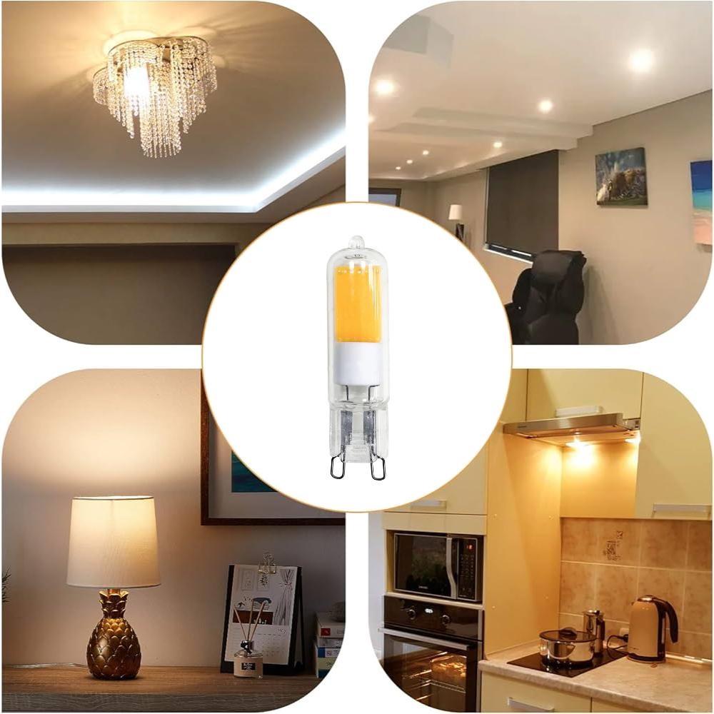 Лампа LED ETRON Light 1-ELP-084 G9 Glass 4W 220V 4200K - фото 3 Лампа LED ETRON Light 1-ELP-084 G9 Glass 4W 220V 4200K - фото 3