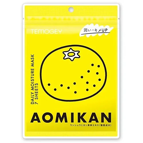 Маска тканевая SPC Temogey Aomikan Mask для интенсивного ухода с японским мандарином 7 шт. (3143243500) Маска тканевая SPC Temogey Aomikan Mask для интенсивного ухода с японским мандарином 7 шт. (3143243500)