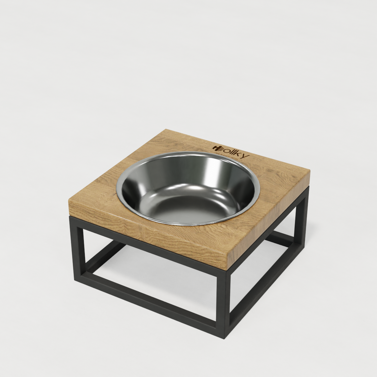 Миска на підставці для котів і маленьких собак Hollky Base Solo S 0,45 л (S-18187-GRNT) - фото 9 Миска на підставці для котів і маленьких собак Hollky Base Solo S 0,45 л (S-18187-GRNT) - фото 9