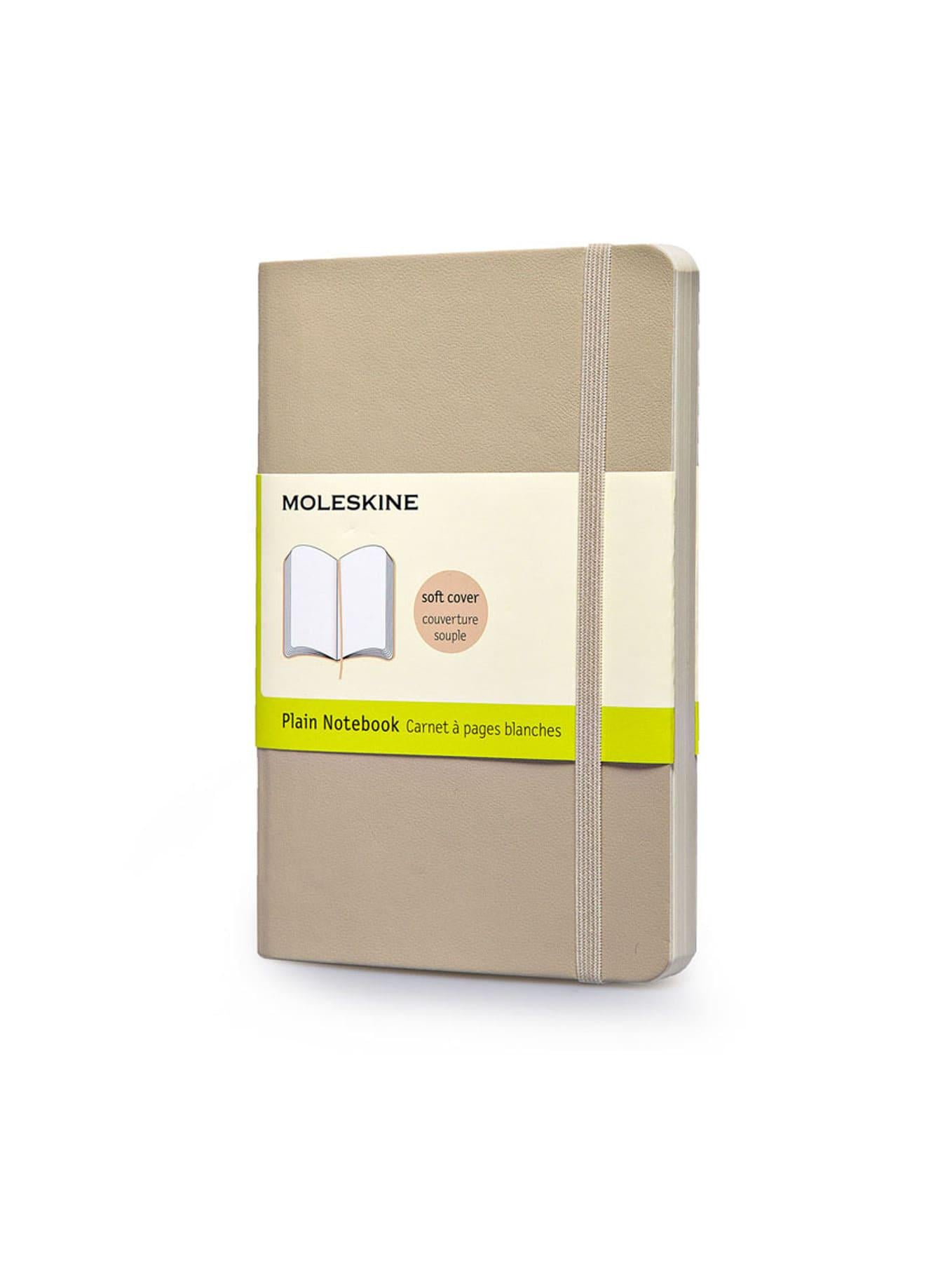 Записная книжка Moleskine Classic карманная нелинованная мягкая Пшеничный (QP613G4)