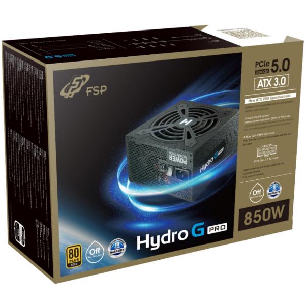 Блок живлення FSP HYDRO G PRO HG2-850 850W ATX 3.0 80+ Gold модульний Retail Box (28745646) - фото 6 Блок живлення FSP HYDRO G PRO HG2-850 850W ATX 3.0 80+ Gold модульний Retail Box (28745646) - фото 6