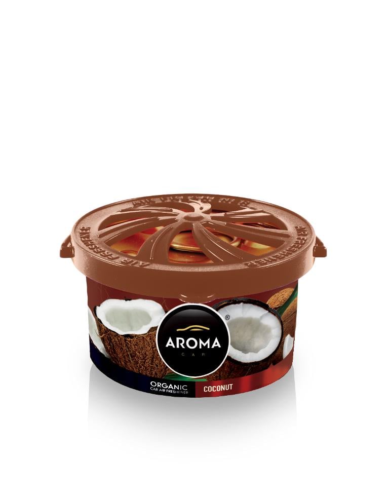 ᐉ Ароматизатор Aroma Car Organic Tea Coconut 40 г (25483-1bb91)