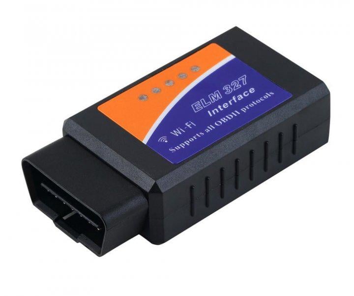 Автомобильный сканер OBD2 ELM327 Wi-Fi v1,5 Bluetooth/iOS/Android (PIC18F25K80)