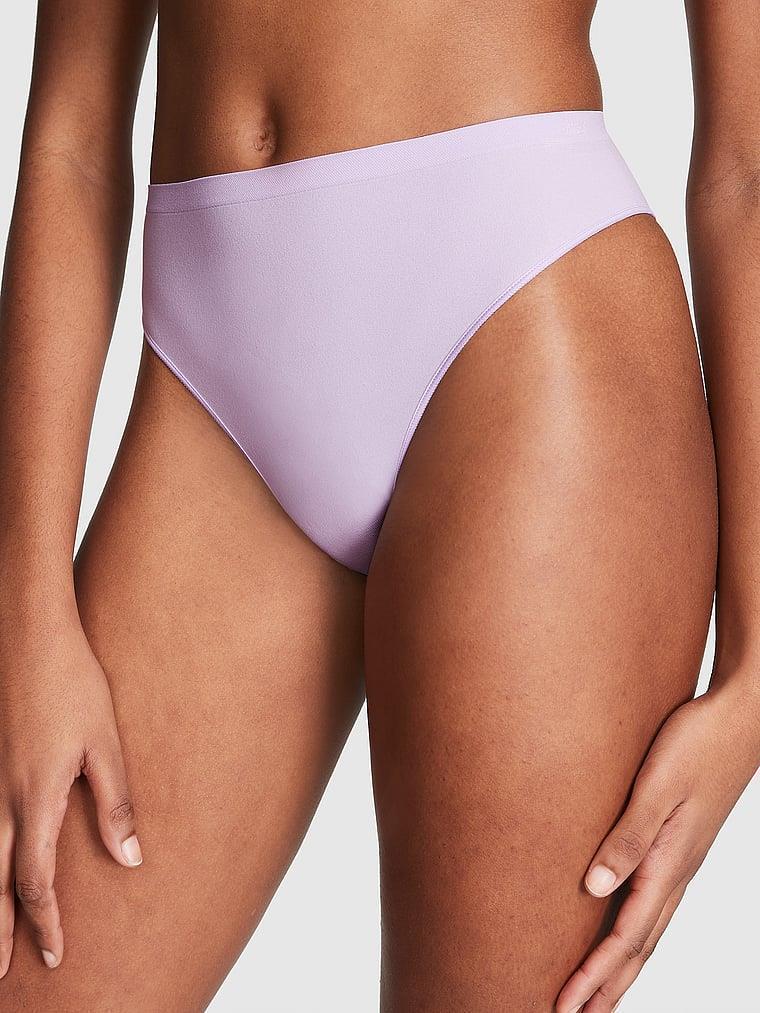 Трусики Victoria's Secret бразилиана PINK seamless XL Фиолетовый (2522206108)