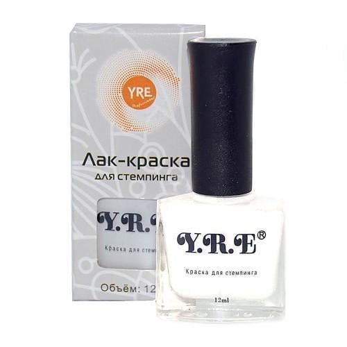 Лак-краска для стемпинга YRE Белый (1160159074)