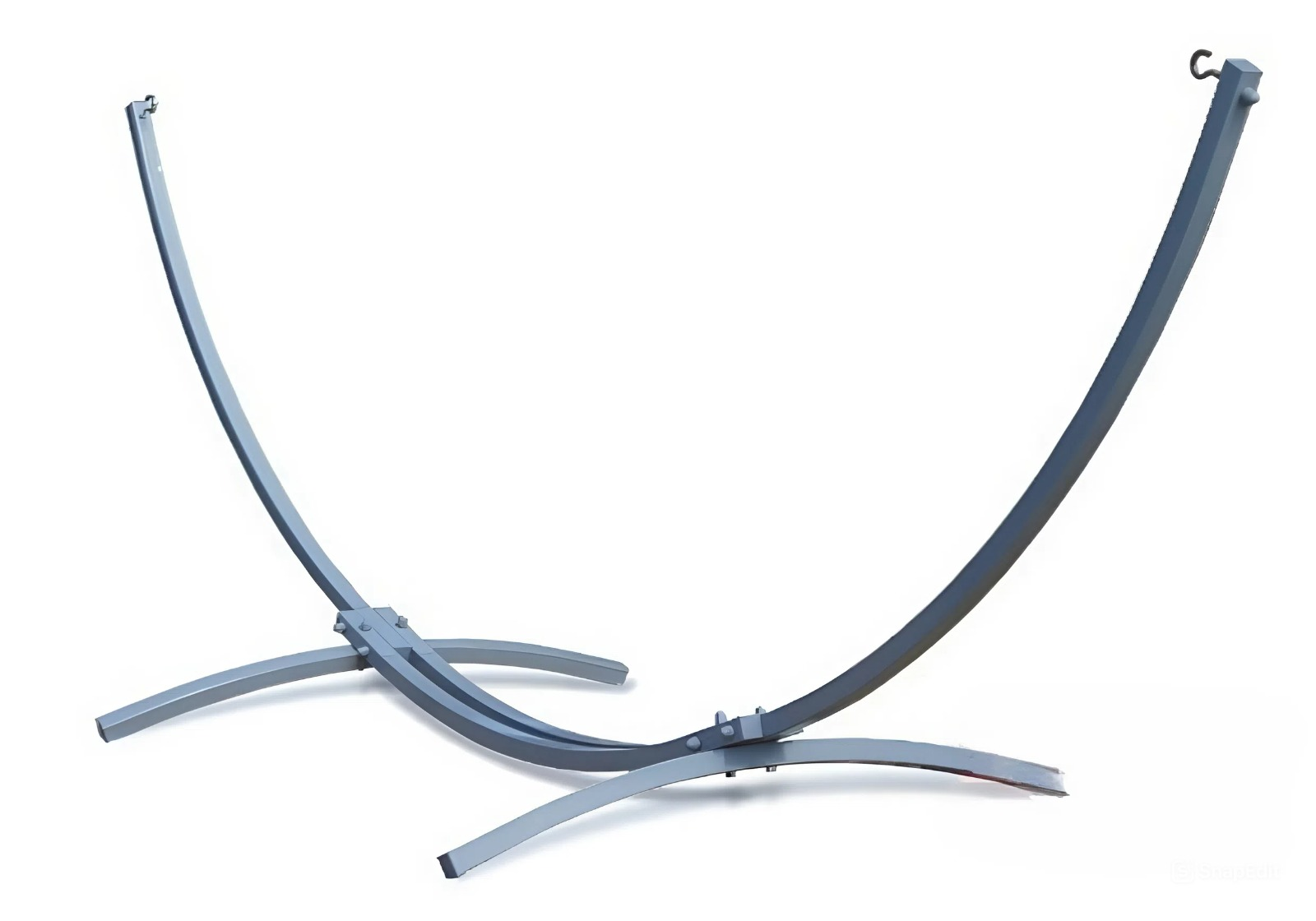 Гамак двомісний підвісний садовий зі сталевим каркасом WCG SOFT для відпочинку в саду зі знімною подушкою XXL 200x140 см Синій (WCGR-H05-11) - фото 3 Гамак двомісний підвісний садовий зі сталевим каркасом WCG SOFT для відпочинку в саду зі знімною подушкою XXL 200x140 см Синій (WCGR-H05-11) - фото 3