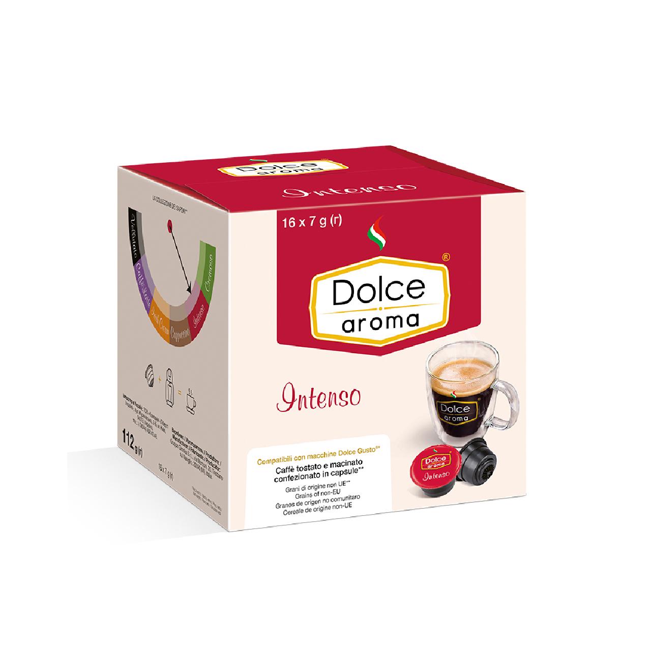 Кава у капсулах Dolce Aroma Intenso тип Dolce Gusto 16 шт. (20336358)