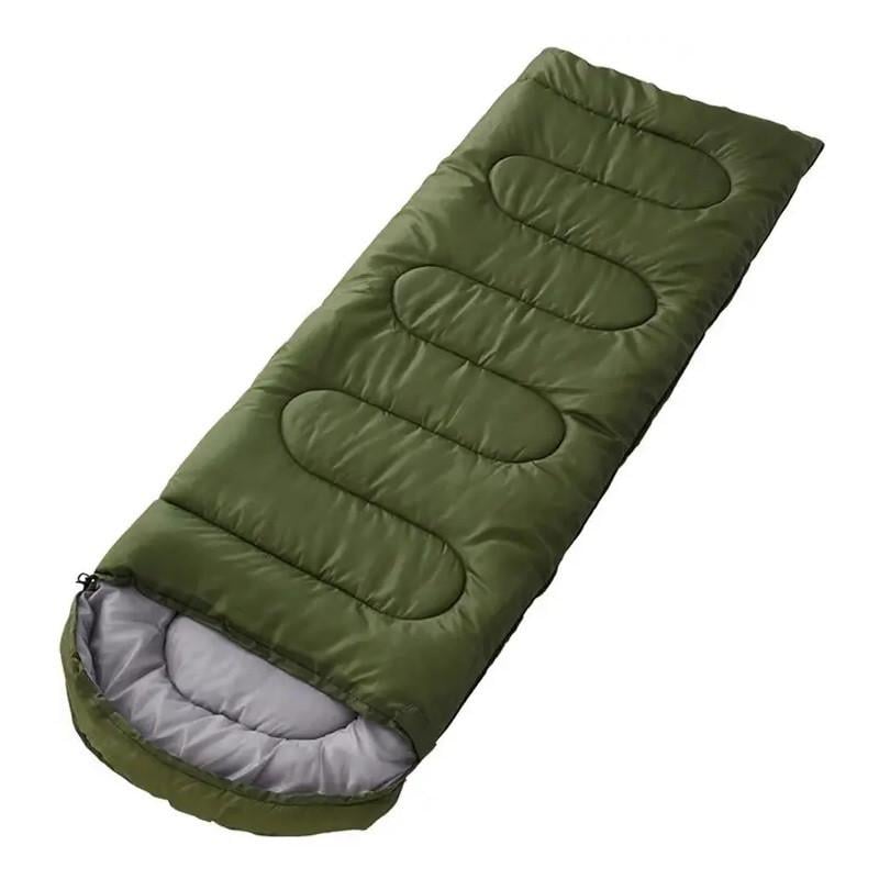 Спальный мешок E-Tac SB-01 с капюшоном 180х75 см Green (3_04746)