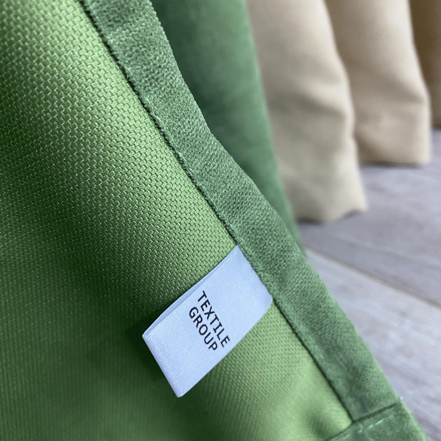 Шторы микровелюр TG Home Дуэт №450 1,50х2,70 м Зелено-бежевый (450-586/195) - фото 2 Шторы микровелюр TG Home Дуэт №450 1,50х2,70 м Зелено-бежевый (450-586/195) - фото 2