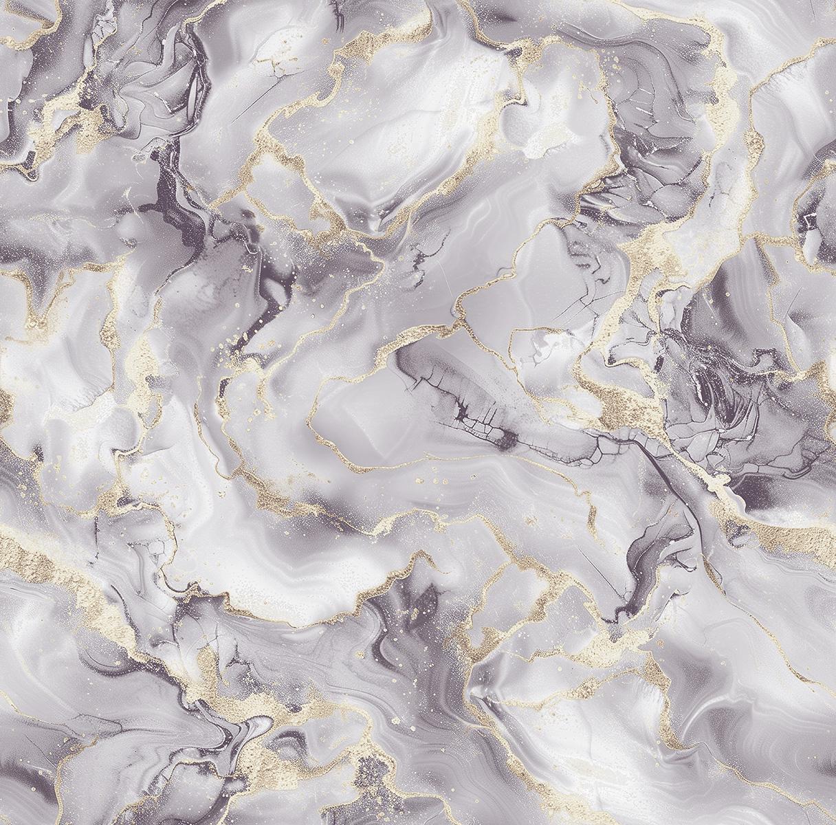 Шпалери паперові вологостійкі Континент Віола Світло-сірий (2247)