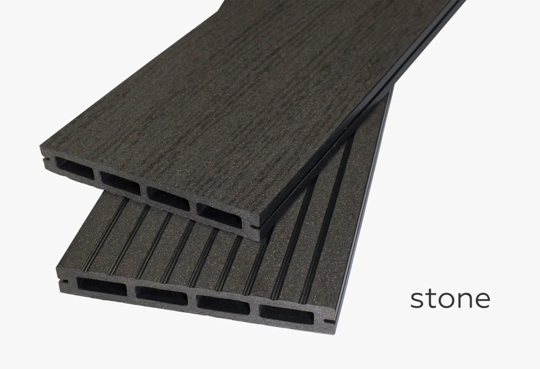 Терасна дошка ДПК WoodLux Step 155х20х2200 мм Stone (28838399) - фото 2 Терасна дошка ДПК WoodLux Step 155х20х2200 мм Stone (28838399) - фото 2