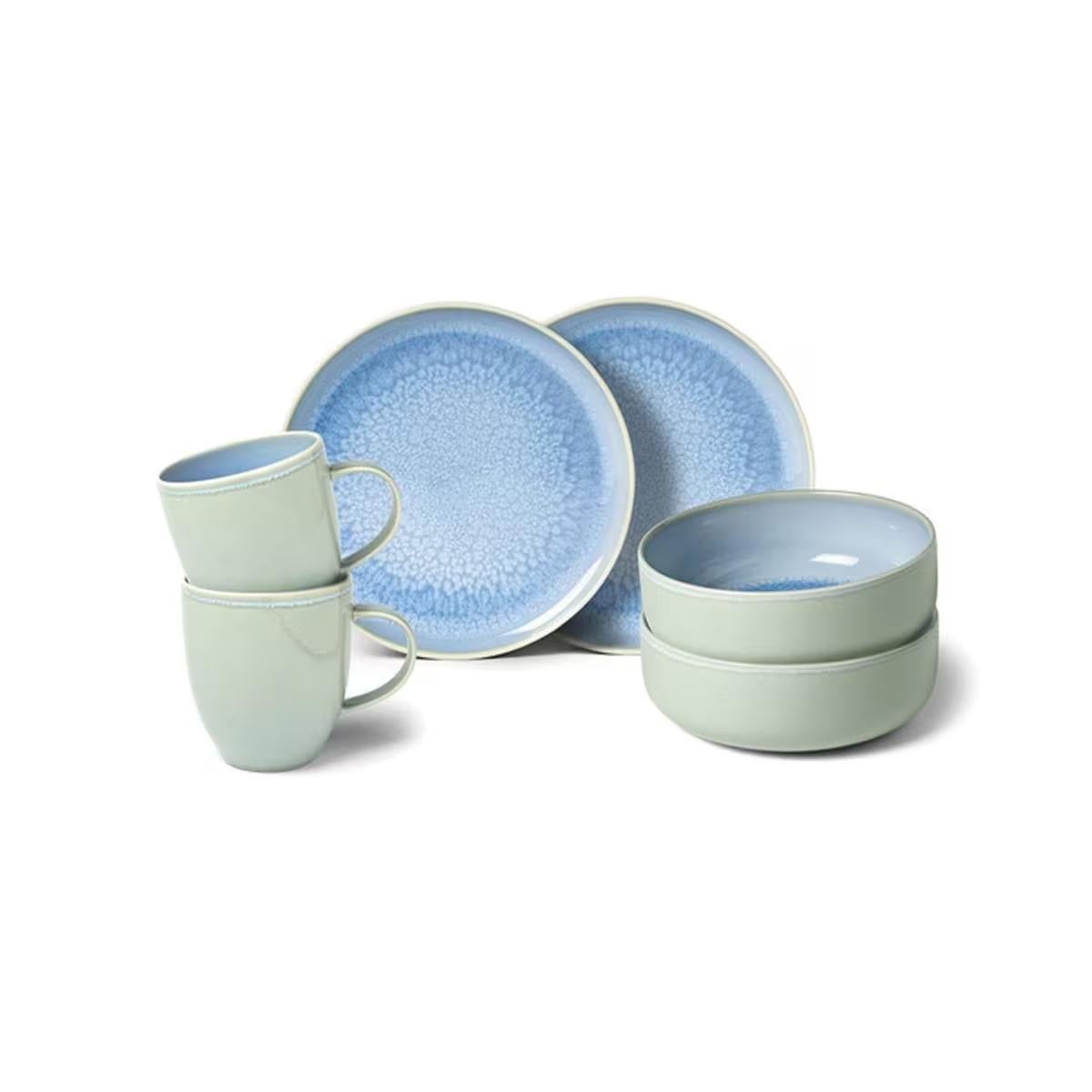 Набор посуды для завтрака Villeroy & Boch Like Crafted Blueberry фарфор 6 предметов (1951699071)