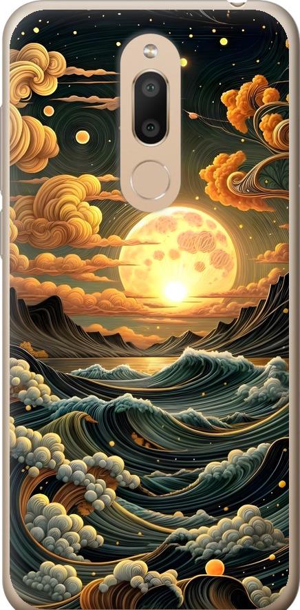 Чехол на Meizu M6T Арт волны (6332u-1536-42517)