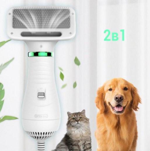 Фен-гребешок для шерсти PET GROOMING DRYER (WN-10) - фото 2