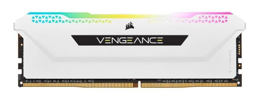 Модуль памяти Corsair 32 GB 2x16GB DDR4 3600 MHz Vengeance RGB Pro SL White (CMH32GX4M2D3600C18W)