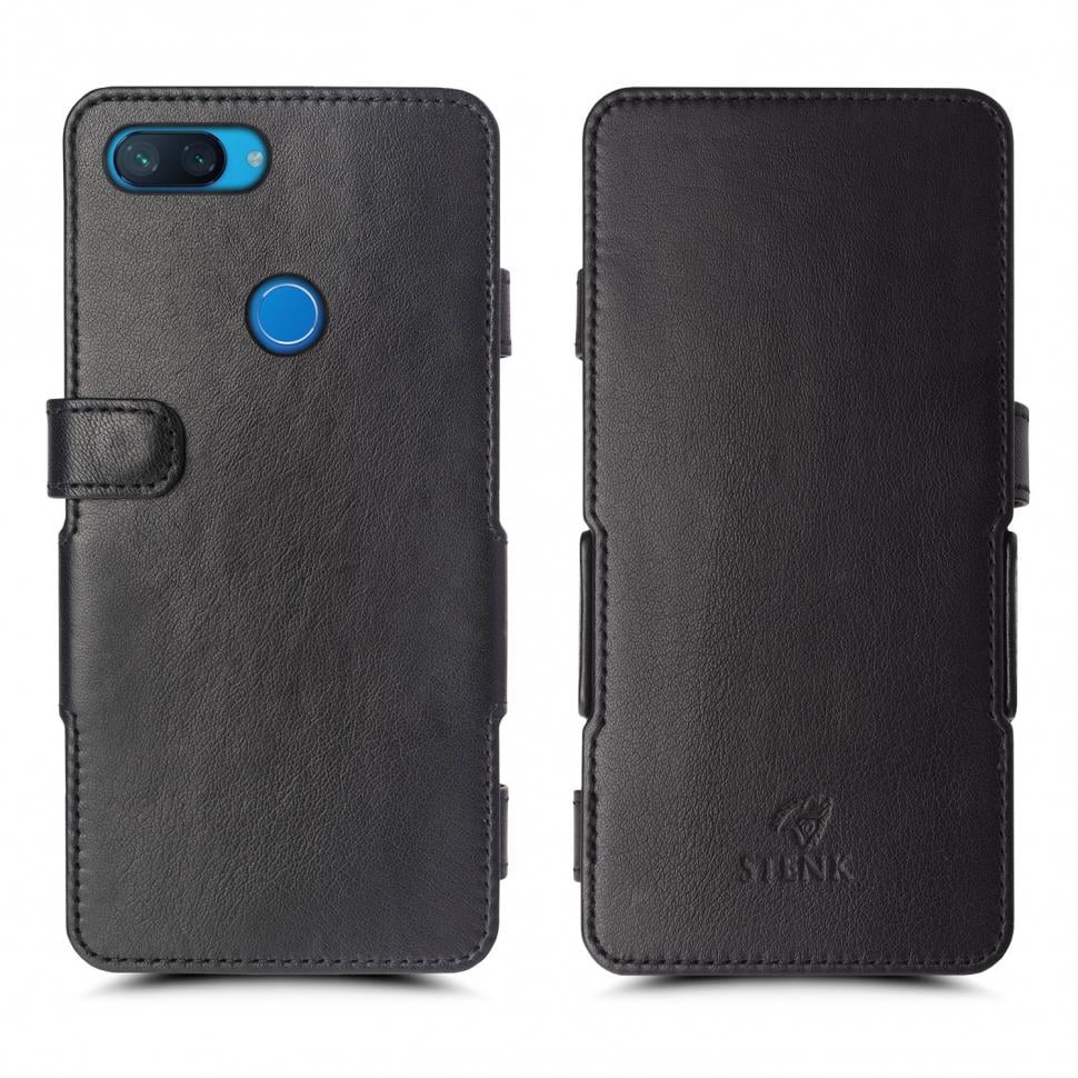 Чехол книжка Stenk Prime для Xiaomi Mi 8 Lite Черный (61991)