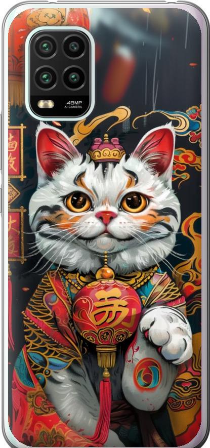Чехол на Xiaomi Mi 10 Lite China Cat v2 (6135t-1924-42517)