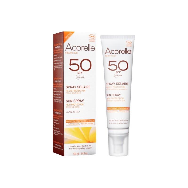 Спрей солнцезащитный SPF 50 Acorelle 100 мл (3700343046242)