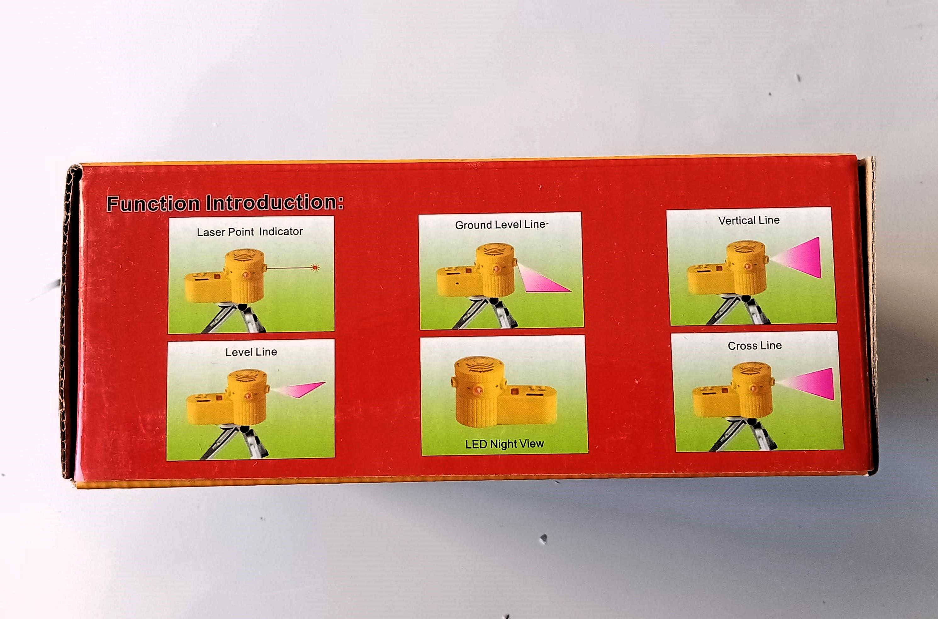 Рівень лазерний нівелір багатофункціональний Multifunction Laser Leveler LV-06 на штативі - фото 6