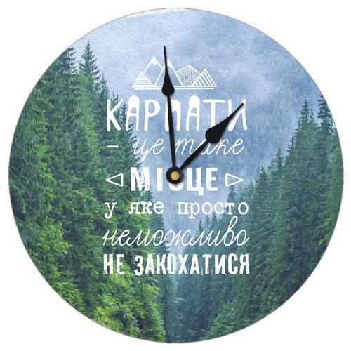 Часы настенные круглые Presentville 36 см (CHR K KAR009)