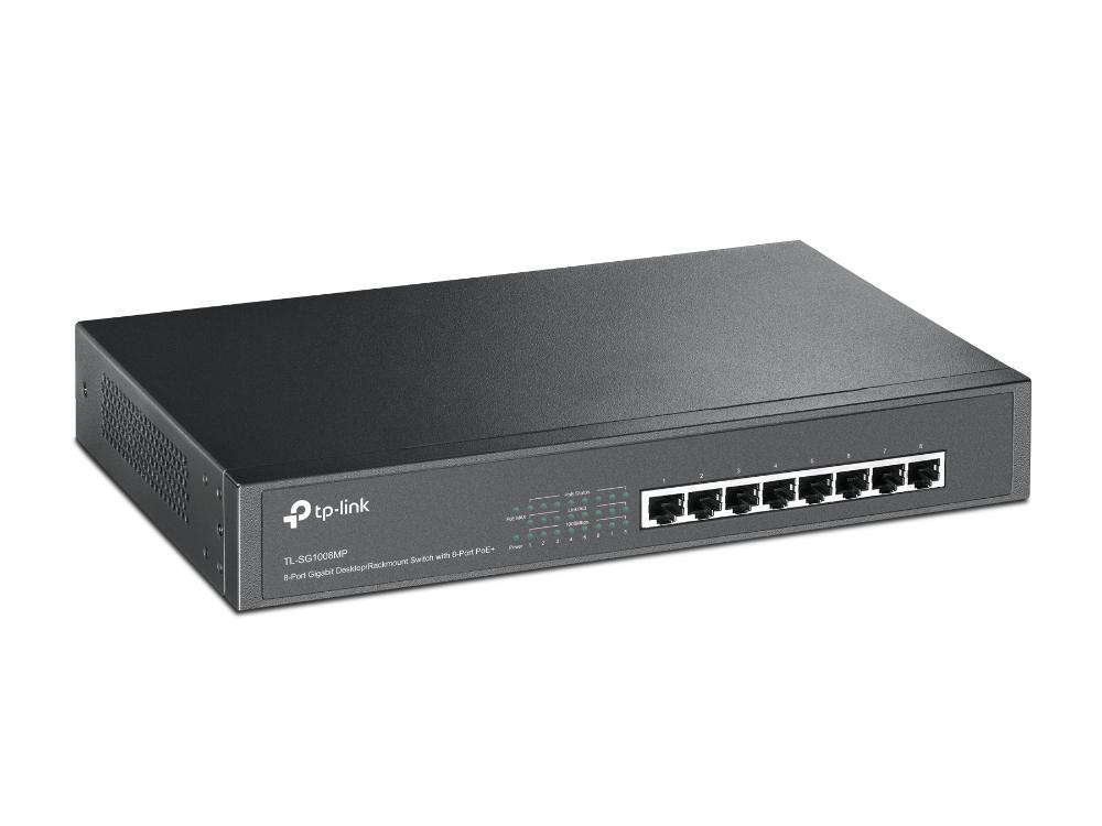 Комутатор TP-Link TL-SG1008MP (21546123) - фото 5