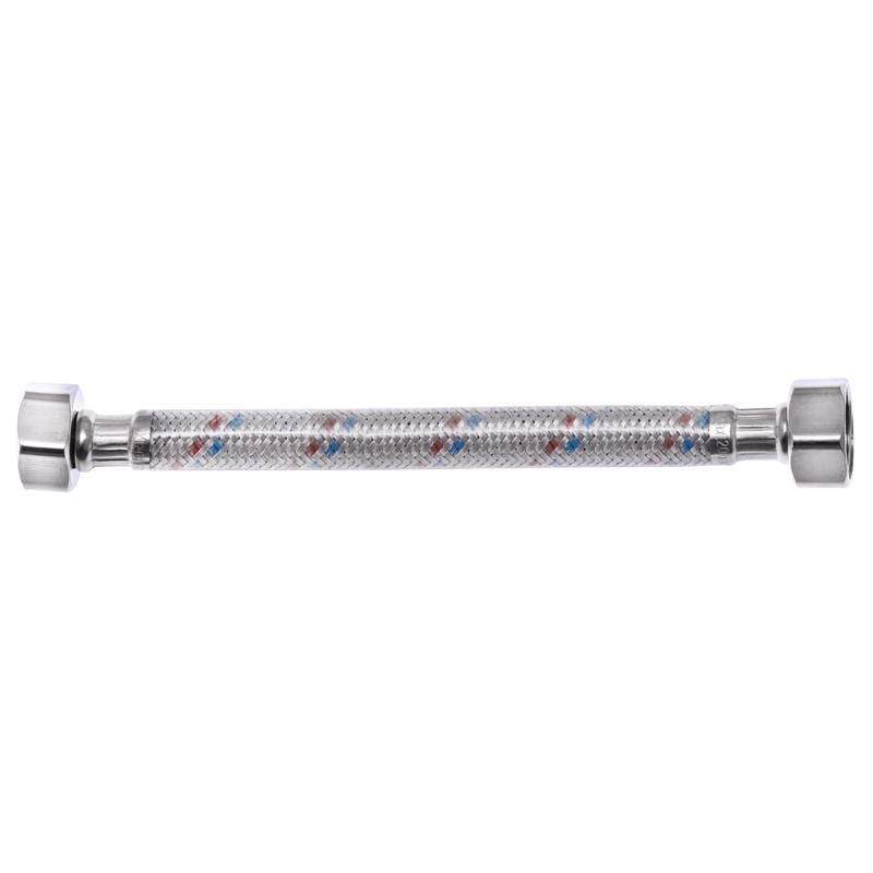 Шланг для подключения воды гибкий Zerix ZX3007 30 см 1/2"x1/2" ВВ (63138) Шланг для подключения воды гибкий Zerix ZX3007 30 см 1/2"x1/2" ВВ (63138)