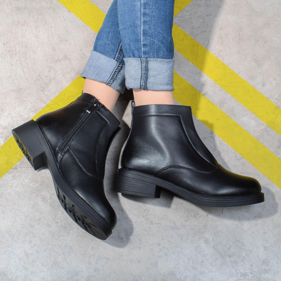 Ботинки женские зимние со стразами 326278 р. 39 25,5 см