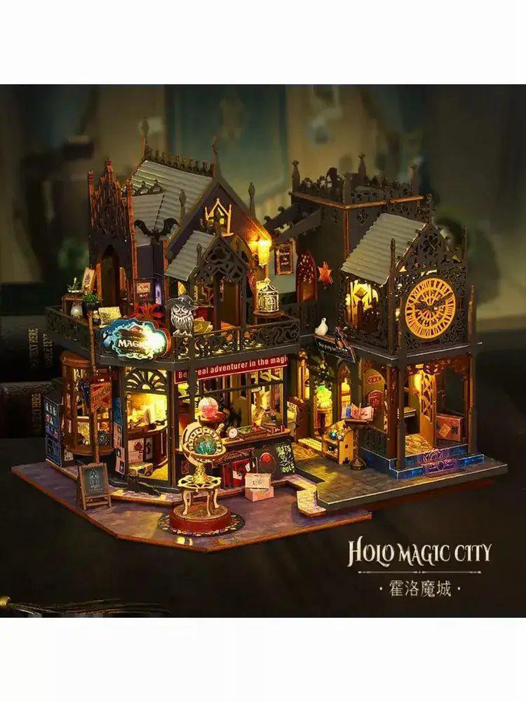 Конструктор Румбокс 3D DIY Магічна Лавка 24х19х21 см - фото 3 Конструктор Румбокс 3D DIY Магічна Лавка 24х19х21 см - фото 3