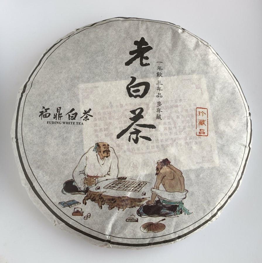 Чай Старый Белый Фудин 2008 год 357 г