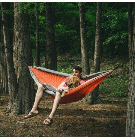 Гамак туристический Naturehike 210T Inflatable pipe NH18D002-C двухместный Orange - фото 4 Гамак туристический Naturehike 210T Inflatable pipe NH18D002-C двухместный Orange - фото 4