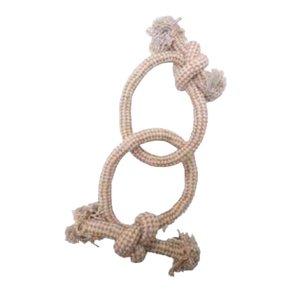 Игрушка для собак Croci канат грейфер кольца 16х32 см (C6098007)