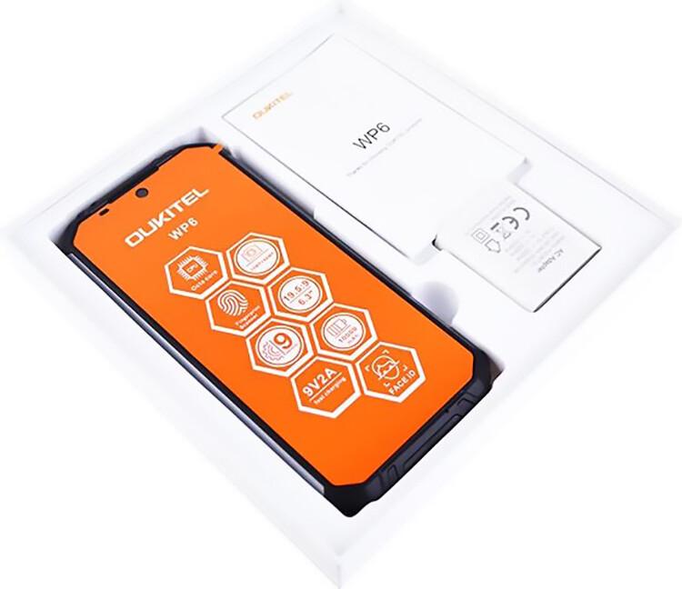 Смартфон Oukitel WP6 6/128 GB АКБ 10000 мАч Black - фото 3 Смартфон Oukitel WP6 6/128 GB АКБ 10000 мАч Black - фото 3
